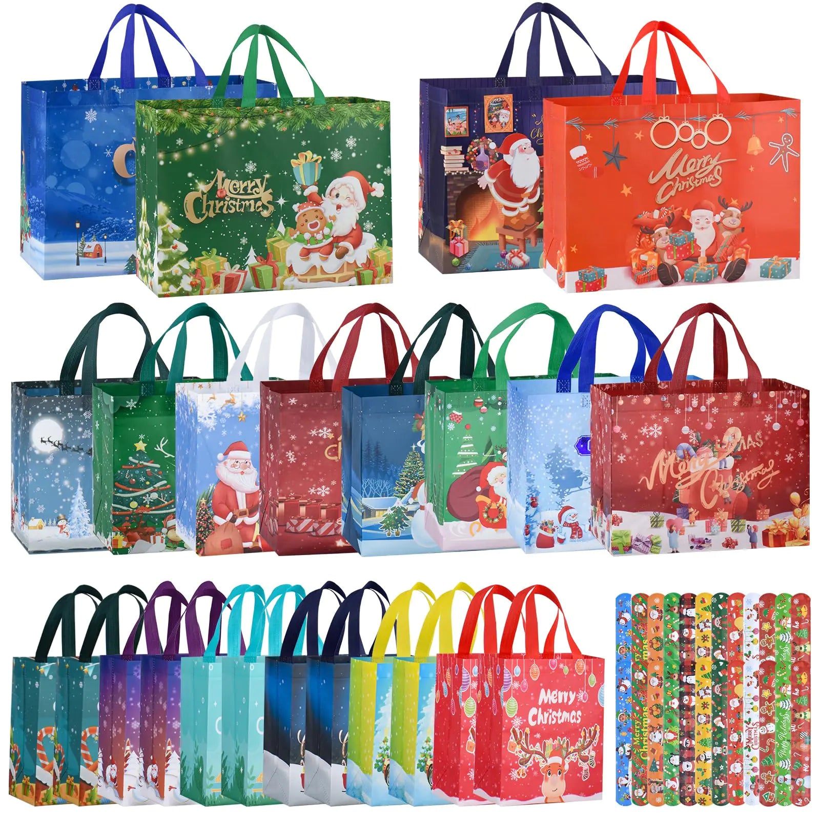 Christmas Gift Bags 24 Pcs